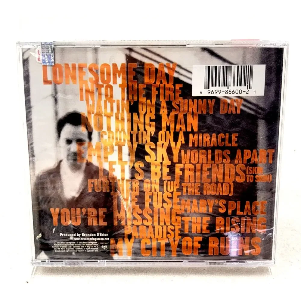 Bruce Springsteen The Rising Factory Sealed 2002 CD - Picture 2 of 5